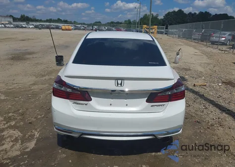 2016 Honda Accord Sport z USA, uszkodzony, nr VIN 1HGCR2F55GA168580